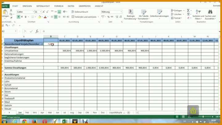 Modisch Buchungsliste Vorlage Kostenlos 1280x720