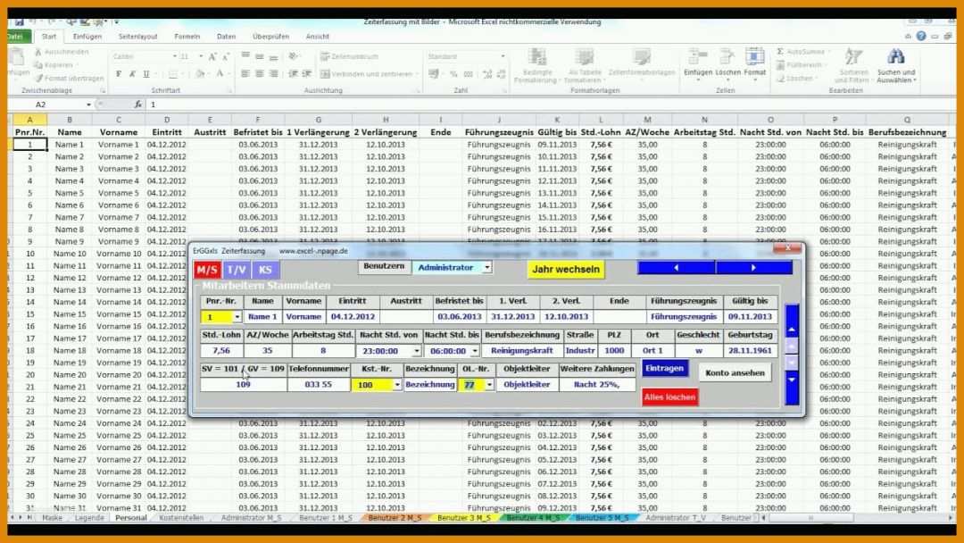 Phänomenal Einsatzplanung Excel Vorlage Kostenlos 1280x720