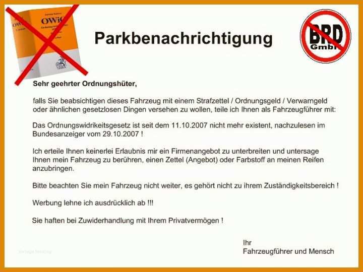 Falschparker Vorlage Zettel Windschutzscheibe Falschparker Vorlage