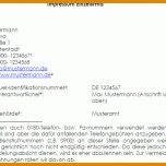 Ausgezeichnet Impressum Onlineshop Vorlage 860x500