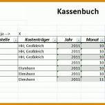 Fantastisch Kassenbuch Excel Vorlage 771x524