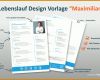 Moderne Layout Lebenslauf Vorlage Word 1700x945