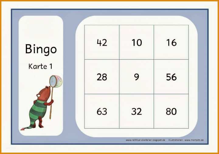 Faszinierend Mathe Bingo Grundschule Vorlage 1600x1131