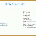 Fabelhaft Pflichtenheft Erp Vorlage 931x524