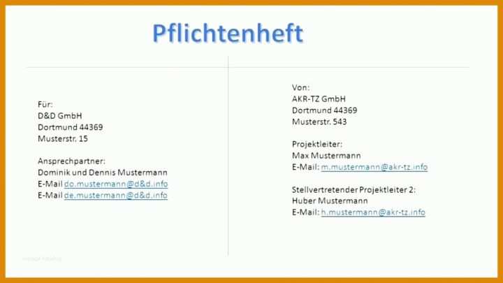 Unvergleichlich Pflichtenheft Erp Vorlage 931x524