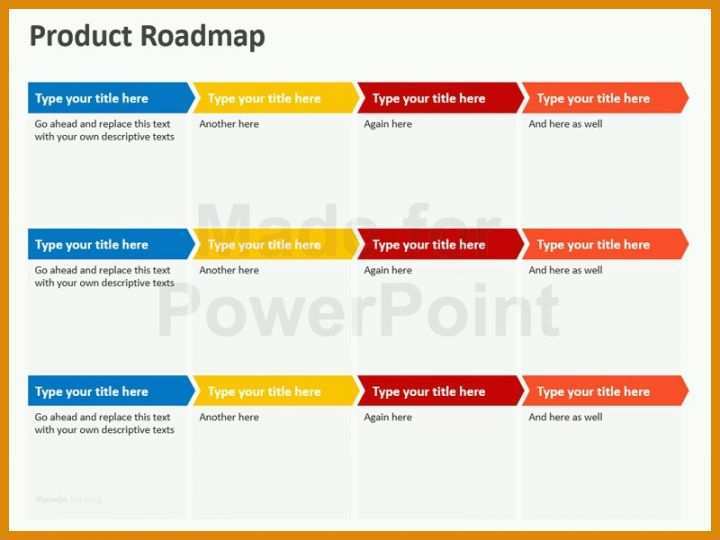 Faszinieren Roadmap Vorlage Powerpoint 800x600