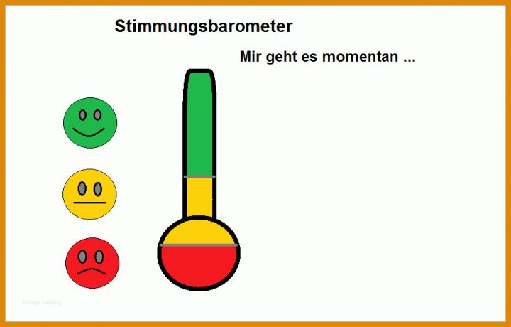 Am Beliebtesten Stimmungsbarometer Vorlage 946x604