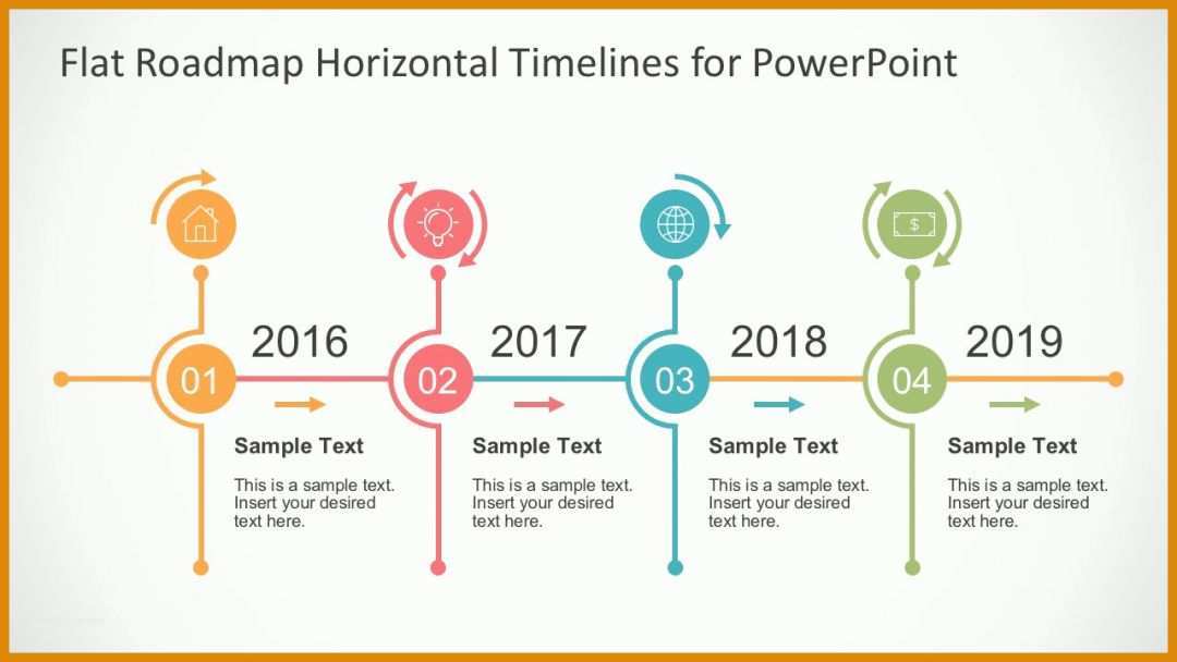 Empfohlen Timeline Powerpoint Vorlage 1280x720
