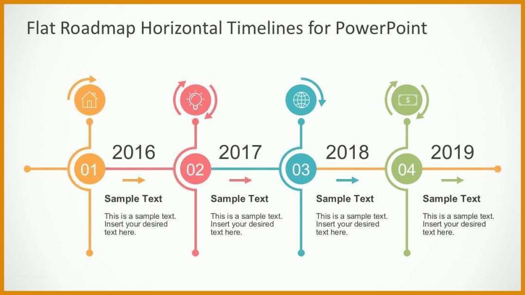 Empfohlen Timeline Powerpoint Vorlage 1280x720