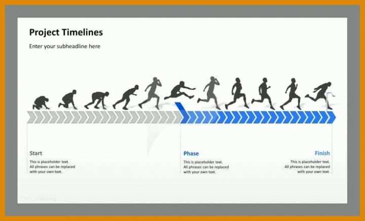 Singular Timeline Powerpoint Vorlage Kostenlos 736x446