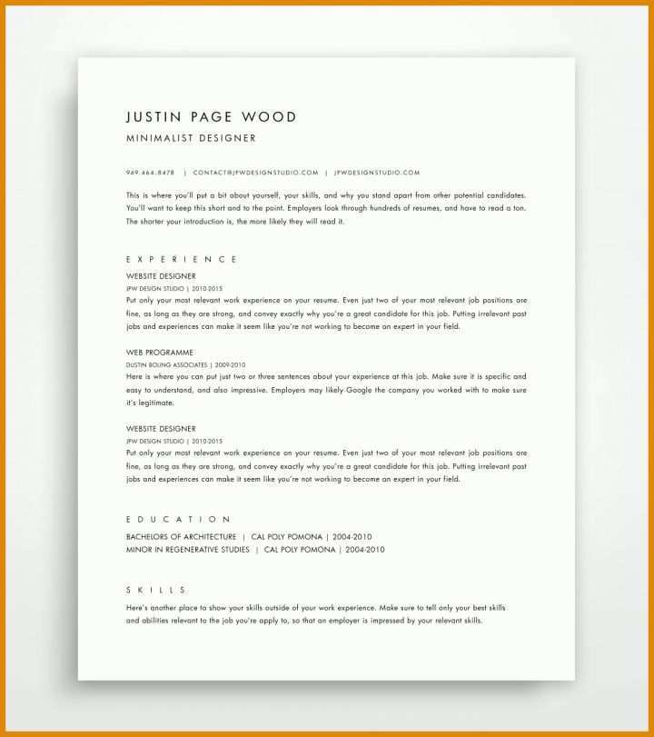 Neue Version Vorlage Lebenslauf Pages 1158x1304