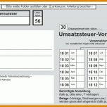 Einzahl Vorlage Umsatzsteuervoranmeldung 1150x590