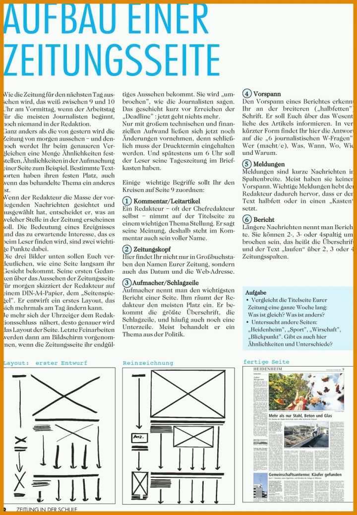 Modisch Zeitungsartikel Vorlage 960x1384