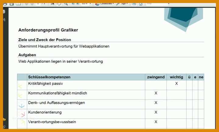Anforderungsprofil Erstellen Vorlage: 11 Vision Für Deinen Erfolg - Muster & Vorlagen Kostenlos ...