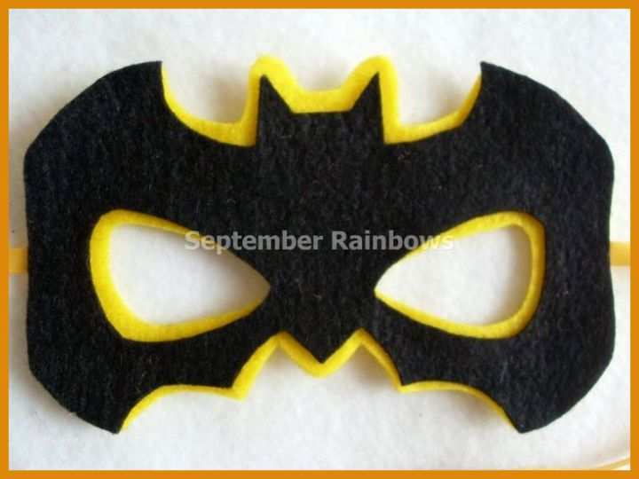 Unglaublich Batman Maske Vorlage 736x552
