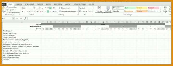 Einzigartig Gantt Diagramm Excel Vorlage 1024x391