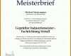 Sensationell Meisterbrief Vorlage Download 992x1403