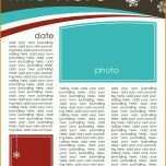 Limitierte Auflage Newsletter Vorlagen Word Kostenlos 2550x3300