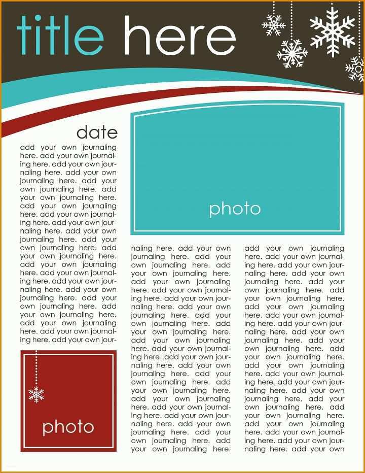 Moderne Newsletter Vorlagen Word Kostenlos 2550x3300