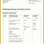 Allerbeste Proforma Invoice Vorlage 874x1240