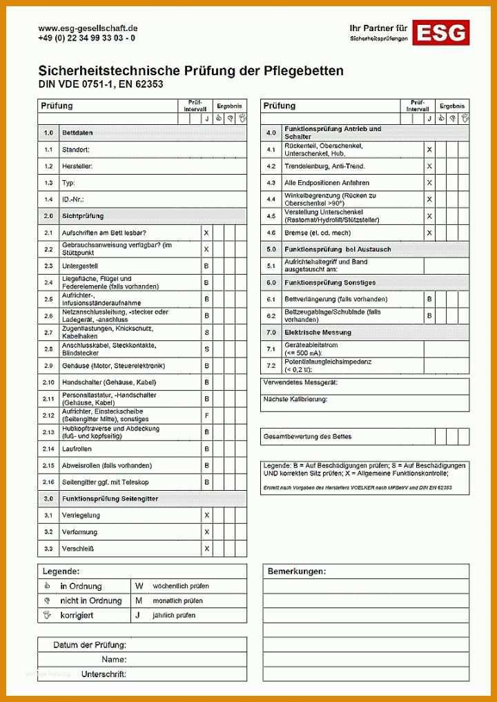 Erstaunlich Prüfprotokoll Vde 0701 Vorlage 800x1130