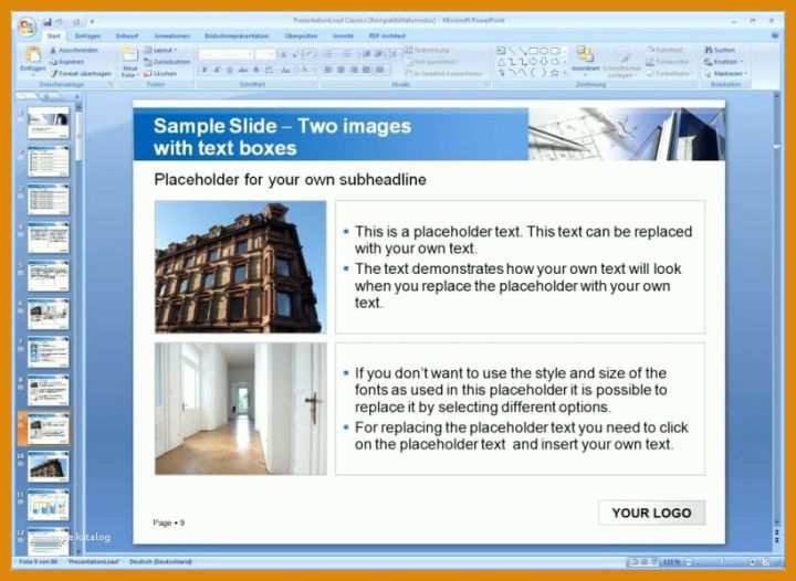 Schockieren Selbstpräsentation Powerpoint Vorlage 819x598