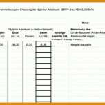 Selten Stundenzettel Baustelle Vorlage 710x444