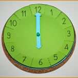 Modisch Uhr Selber Basteln Vorlage 1600x1494
