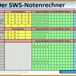 Sensationell Bachelornote Berechnen Excel Vorlage 1117x814