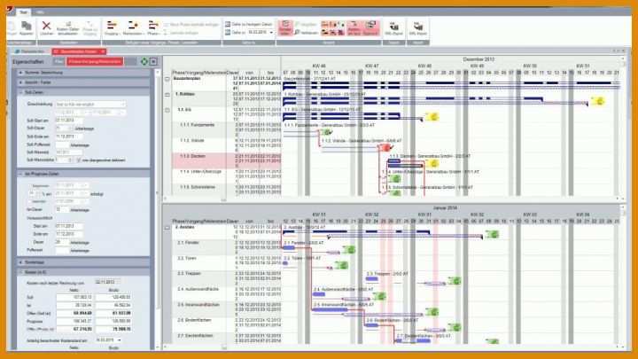 Toll Bauzeitenplan Vorlage 1024x576