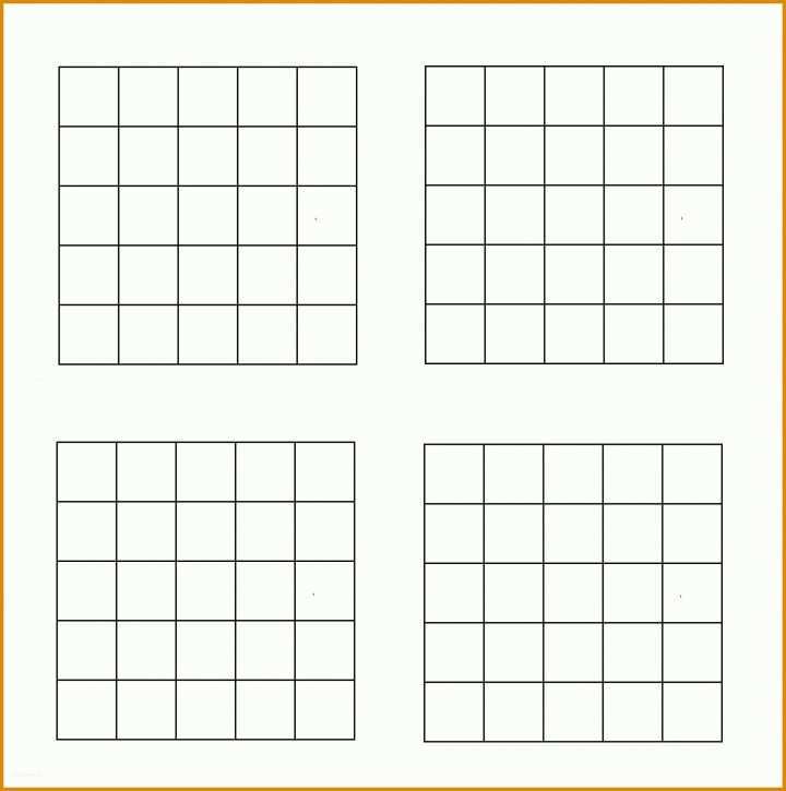 Bingo Spiel Vorlage Bingo Grundschule Mathe