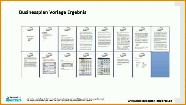 Großartig Businessplan Vorlage Word 1466x833