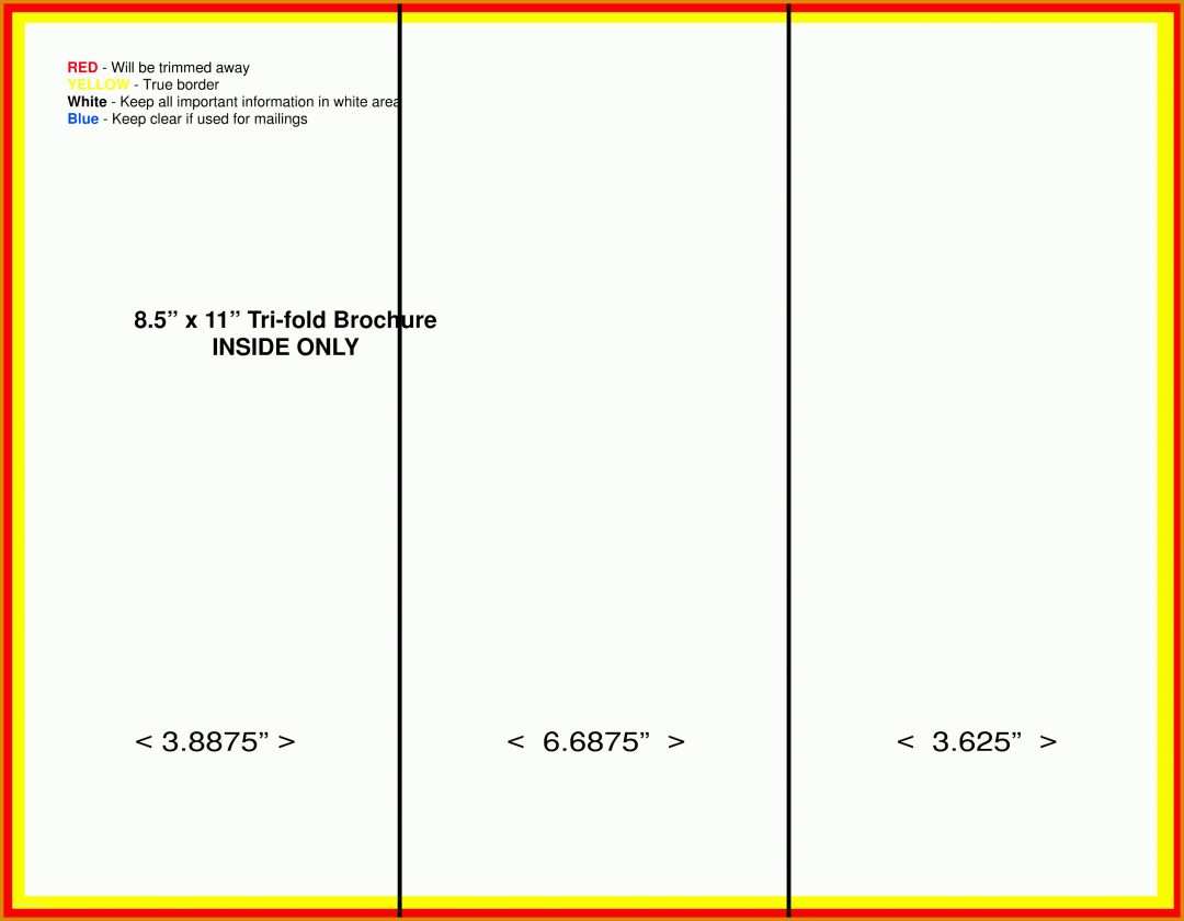 Exklusiv Faltblatt Vorlage 3206x2493