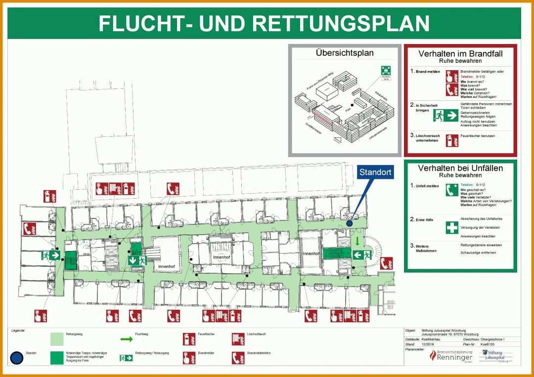 Einzahl Flucht Und Rettungsplan Vorlage 2000x1413