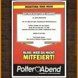 Singular Flyer Polterabend Vorlage Kostenlos 740x930