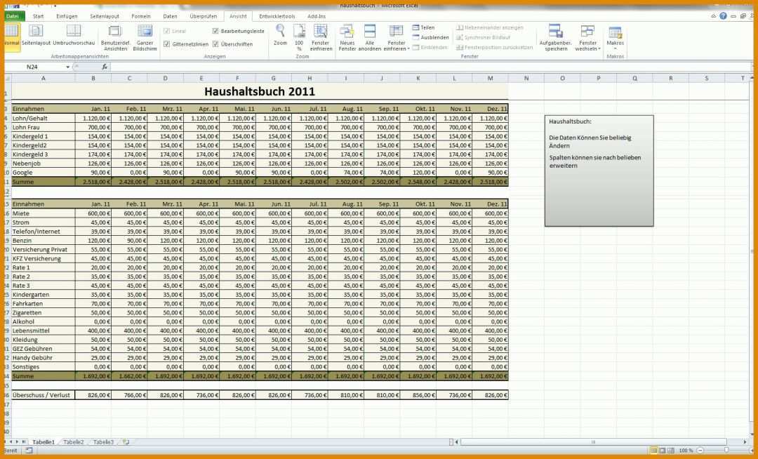 Einzahl Kostenlose Excel Vorlagen 1680x1018
