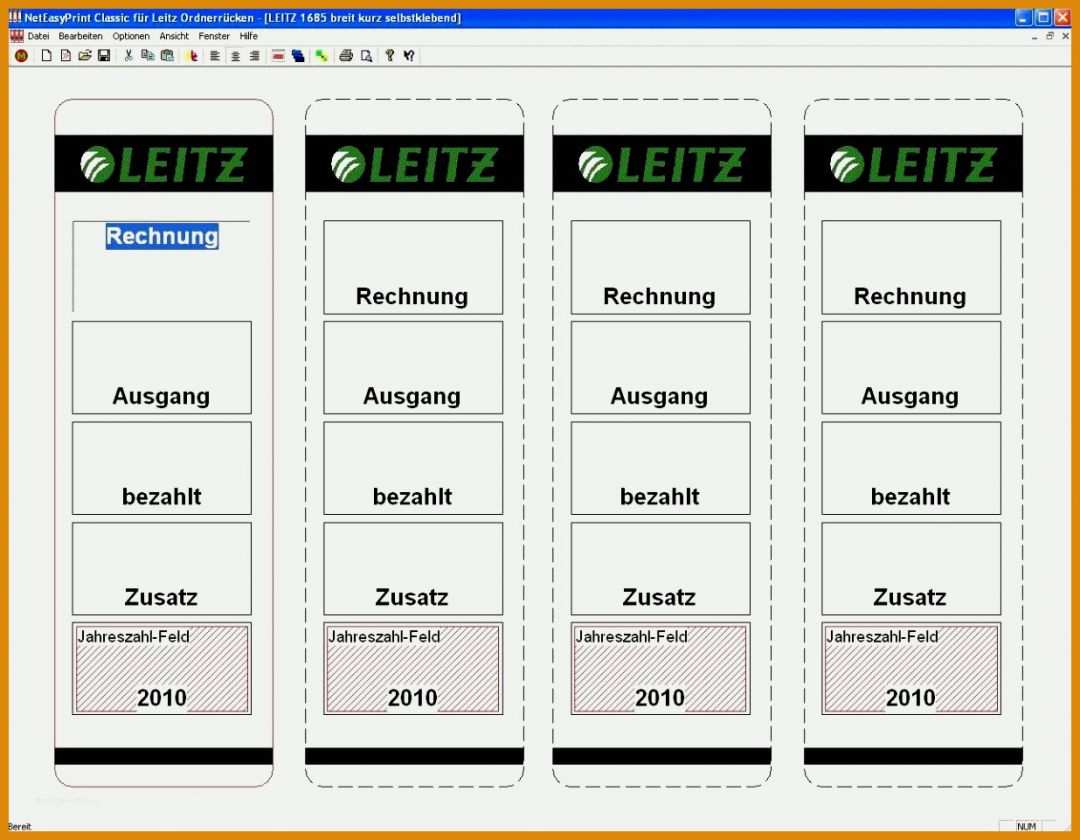 Bestbewertet Leitz ordnerrücken Vorlage 1236x961