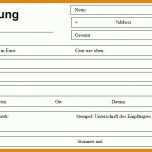 Faszinieren Quittung Vorlage Excel 731x490