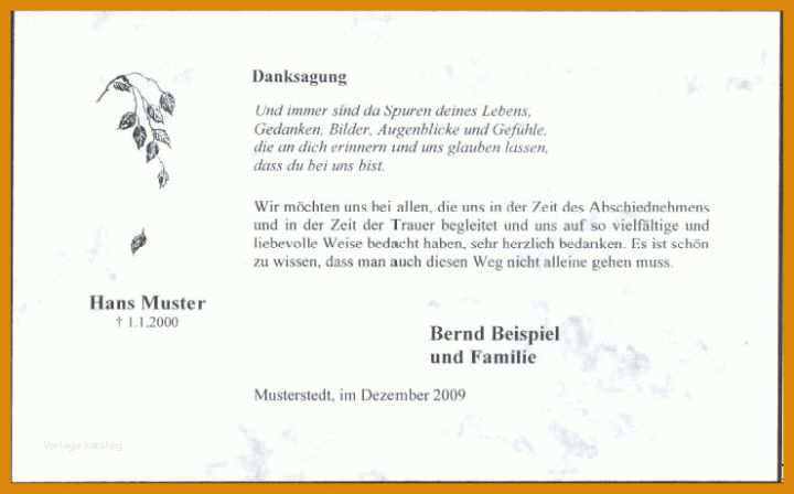 Fantastisch Trauerkarte Vorlage Word 740x460