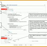 Exklusiv User Story Vorlage Word 1239x878