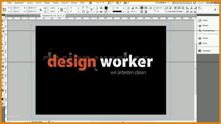 Visitenkarte Vorlage Indesign Watch V=5lQ 3oOFMug