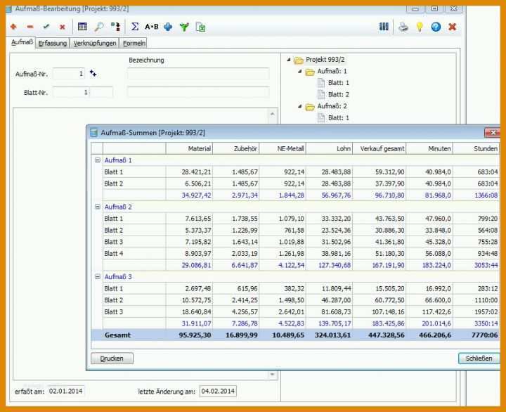 Außergewöhnlich Vorlage Leistungsverzeichnis Excel 868x707