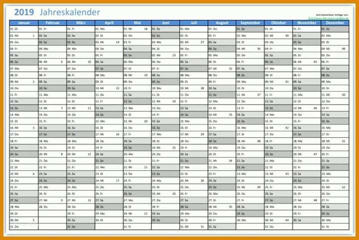 Größte Wandkalender 2019 Vorlage 1024x686