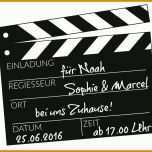 Schockierend Filmklappe Vorlage 1065x837