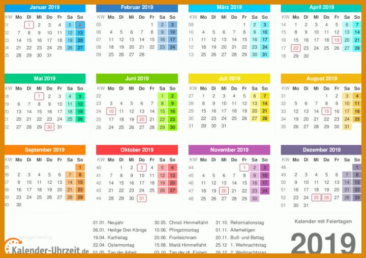 Staffelung Kalender Vorlage Indesign 2019 800x564