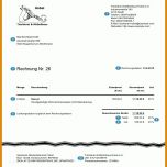 Singular Kleingewerbe Rechnung Vorlage 812x852