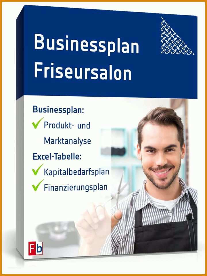 Konzept Friseursalon Vorlage Businessplan Friseursalon