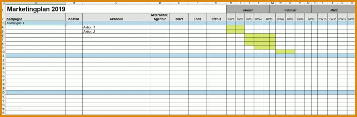 Faszinieren Marketingplan Vorlage 1858x610