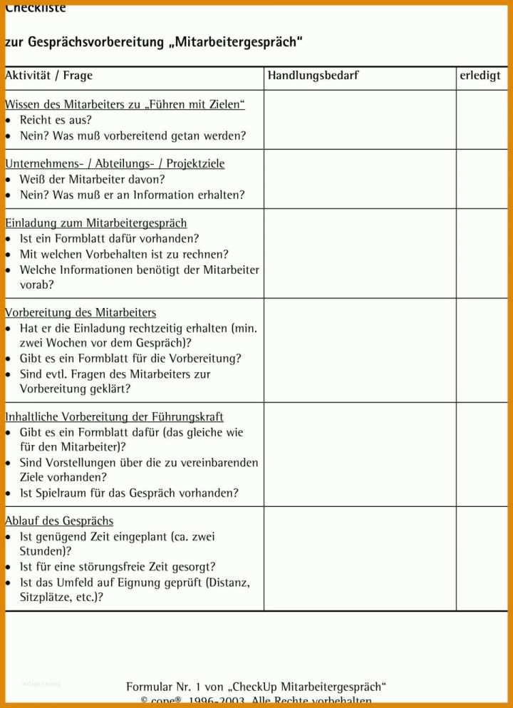 Erstaunlich Mitarbeitergespräch Formular Vorlage 960x1324