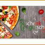 Toll Pizza Gutschein Vorlage 1280x909